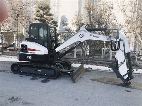 bobcat e55 mini excavator for sale|bobcat e55 extendable arm.